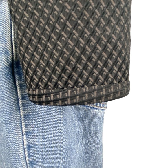 Armani Collezioni Wool Silk Blend Textured Fitted Blazer Sz 6 - Picture 7 of 14